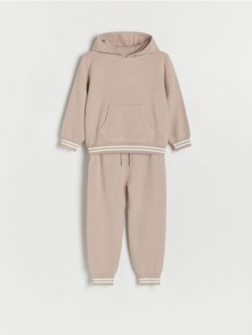 BOYS` SWEATER & TROUSERS - bej