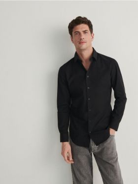 MEN`S SHIRT - negru