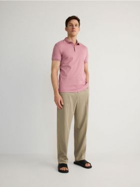 MEN`S POLO - roz-pudra