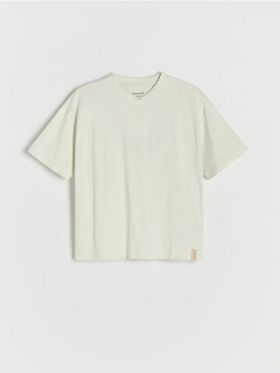 Tricou oversized - bej