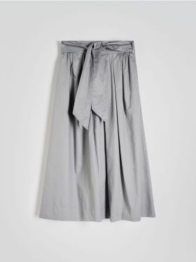 LADIES` SKIRT - gri-neutru