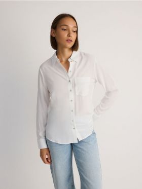 LADIES` SHIRT - crem