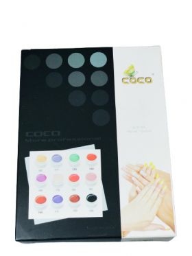 Set 12 Geluri UV Colorate Coco More Professional