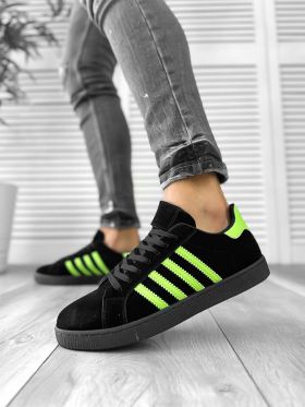 Adidasi barbati casual negri B001