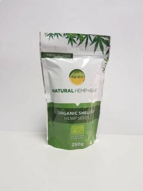 Seminte de canepa eco decorticate, 250g - Hemp Hearth