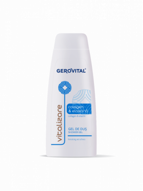 Gel de dus colagen si elastina 400ml, Gerovital