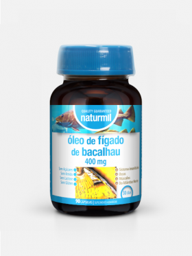 COD LIVER OIL - ulei ficat de cod, 400mg, 90 capsule, Naturmil - Type nature