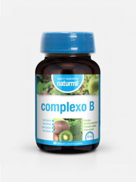 COMPLEX de vitamine B, 60 capsule, Naturmil - Type Nature