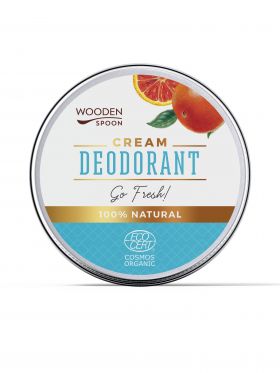 Deodorant crema Go Fresh, eco-bio, 60 ml, Wooden Spoon