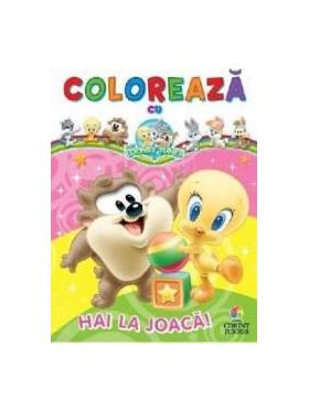 Coloreaza cu Baby Looney Tunes Hai la joaca