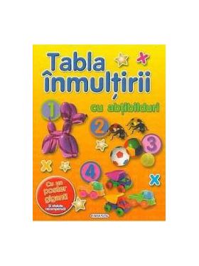 Tabla inmultirii cu abtibilduri