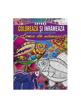 Coloreaza si inrameaza Lumea din adancuri