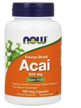 Acai 500 mg - NOW Foods