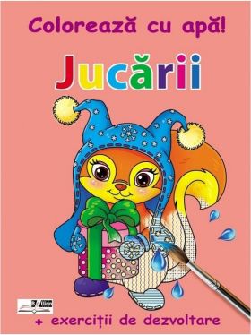 Coloreaza cu apa - Jucarii |