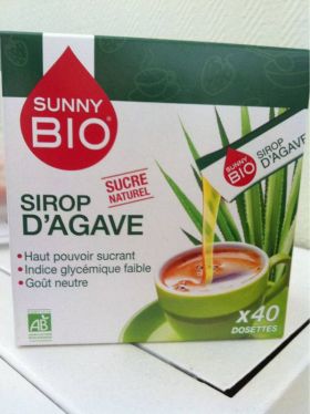 Sirop de Agave 40 plicuri x 5g - Sunny Bio