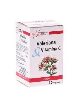 VALERIANA SI VITAMINA C 30cps, FARMACLASS