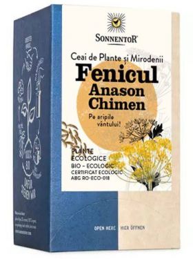 CEAI FENICUL, ANASON, CHIMEN Eco-Bio 18 plicuri - SONNENTOR