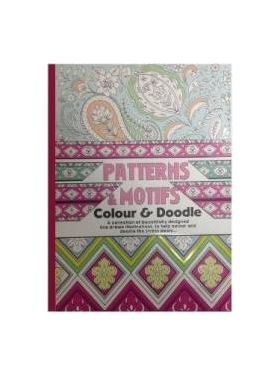 Carte de colorat pentru adulti Patterns and motifs