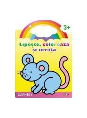 Lipeste coloreaza si invata cuvinte 1 3 ani+