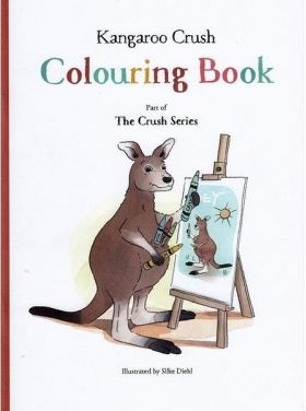 Kangaroo Crush Colouring Book | Ian Worboys