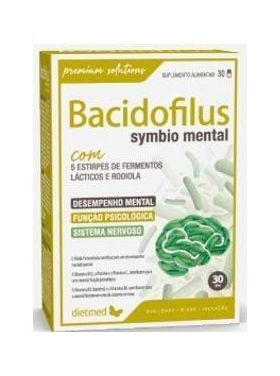 BACIDOFILUS SYMBIO MENTAL, 30 capsule, DIETMED-NATURMIL