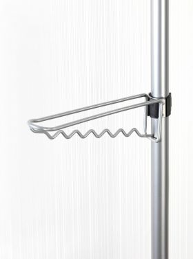 Suport extensibil pentru imbracaminte/incaltaminte, Wenko, Apollon, 28 x 61 x 180/300 cm, metal