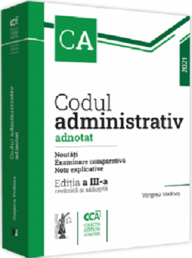 Codul administrativ adnotat | Verginia Vedinas