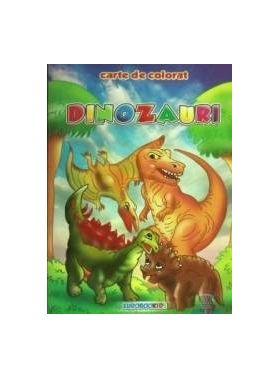 Dinozauri A5 - Carte de colorat