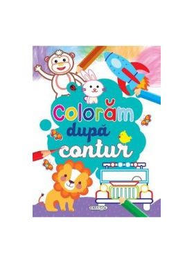 Coloram dupa contur