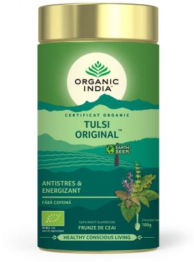 Ceai Adaptogen Tulsi Original Bio, 100g, Organic India