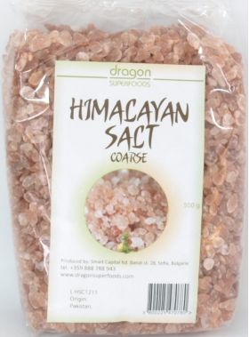 Sare De Himalaya Grunjoasa 500g Dragon Superfoods