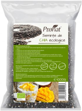 Seminte de Chia Eco-Bio 1000g - Pronat