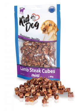 Cuburi din Carne de Miel, 80g, A04725