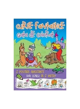 Curse fantastice gata de colorat - Animale