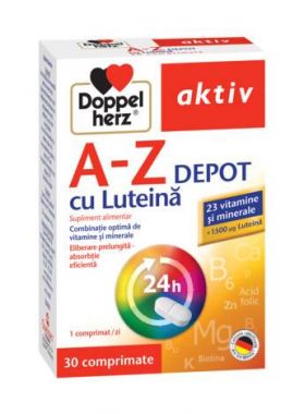 Doppel aktiv A - Z DEPOT CU LUTEINA 30cpr, Doppelherz