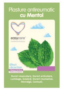 PLASTURE ANTIREUMATIC MENTOL 12X18 CM - EASY CARE