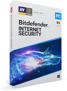 Antivirus Bitdefender Internet Security, 10 Dispozitive, 1 An, Licenta noua, Retail