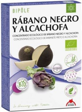 Ridiche neagra si anghinare, eco-bio, 20fiole - Bipole