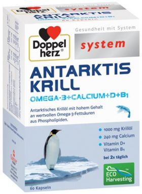 DOPPELHERZ SYSTEM KRILL ANTARCTIC 60 CAPSULE