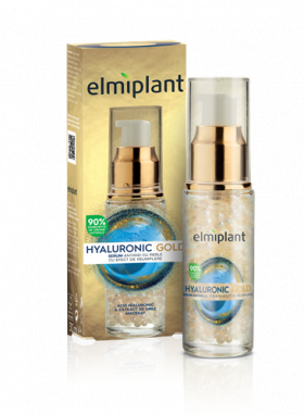 ELMIPLANT HYALURONIC GOLD SERUM PENTRU FATA 30ML