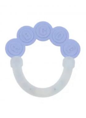 Jucarie pentru dentitie copii, Rattle Toys, HE0120, 0M+, silicon alimentar/plastic, multicolor