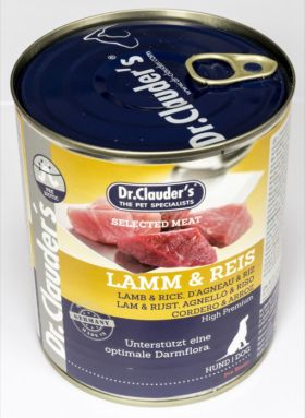 Dr. Clauder s Selected Meat Miel si orez, 800 g