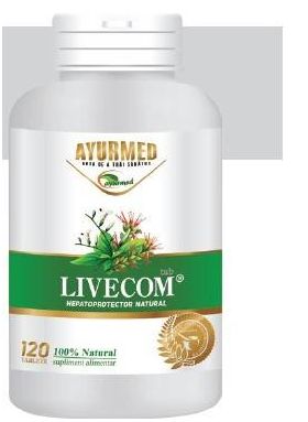 LIVECOM, ficat sanatos, tablete, AYURMED 60 tablete