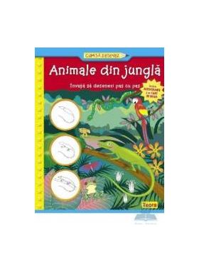 Cum sa desenez - Animale din jungla