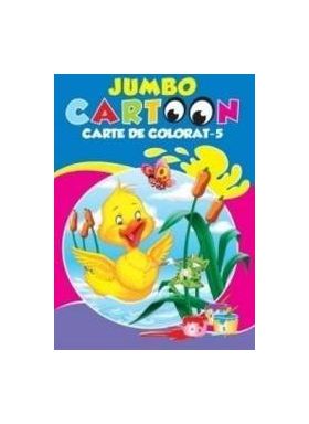 Jumbo Cartoon 5 - Carte de colorat