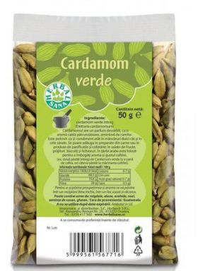 Cardamon Verde 50g - HERBAVIT