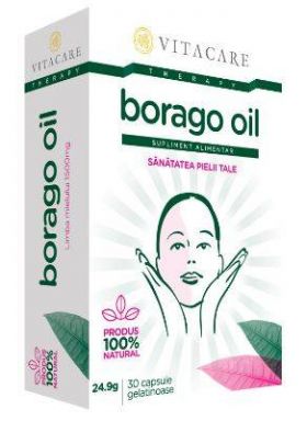 Borago ulei (Limba Mielului) 30 capsule - Vitacare