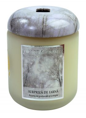 Lumanare mica parfumata - Surpriza de iarna | Heart and Home