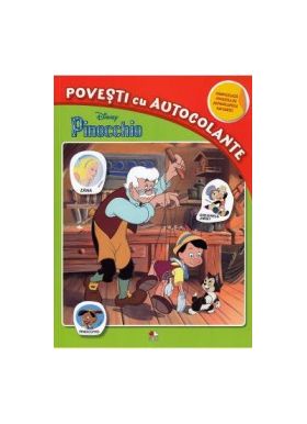 Disney. Pinochio. Povesti cu autocolante