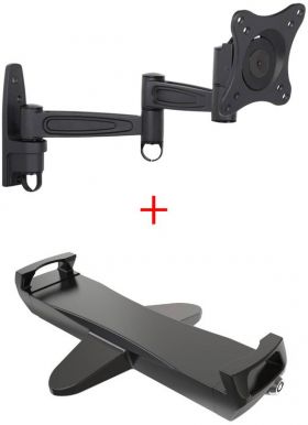 Accesoriu tableta Multibrackets Suport tableta perete PAD29-01, securizat, rotabil 360 grade, stanga-dreapta 90 grade